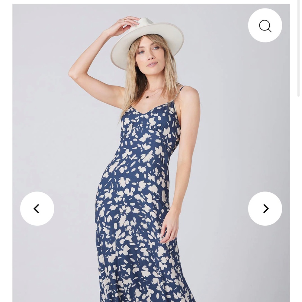 Saltwater Luxe Sharice MIDI Dress Medium NWT